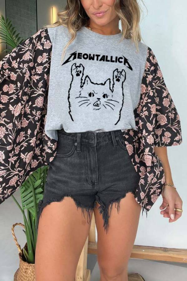 Meowtallica Tee