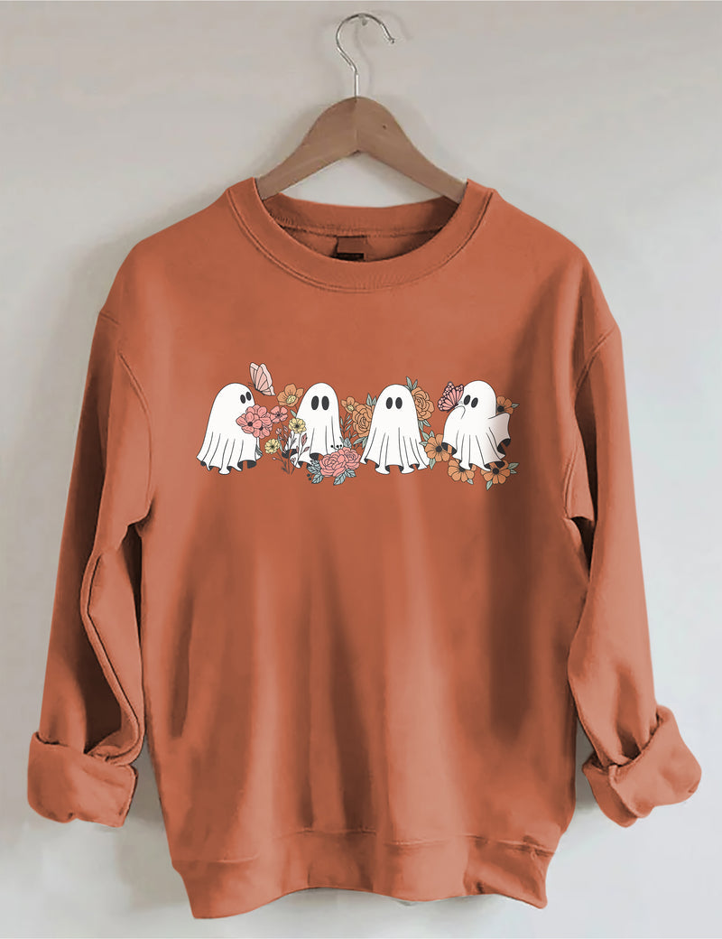 Floral Ghosts Sweatshirt