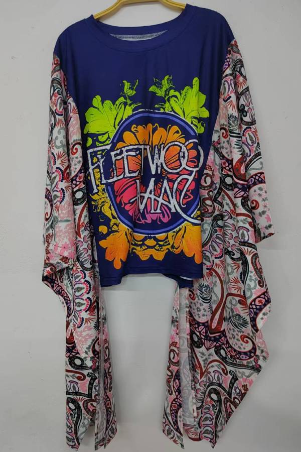 Fleetwood Paisley Sleeve Top