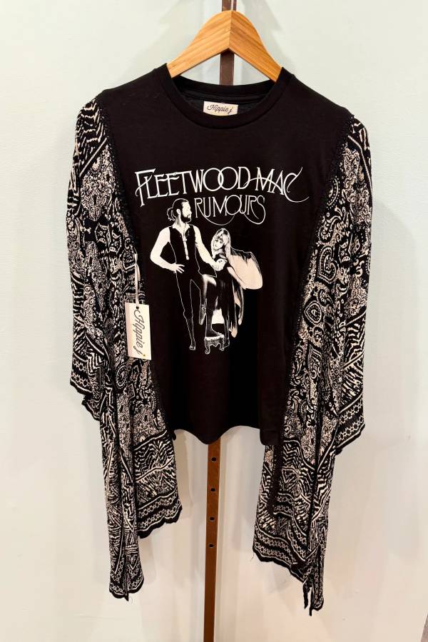 Roper Band Tee Black Fleetwood Mac Rumors