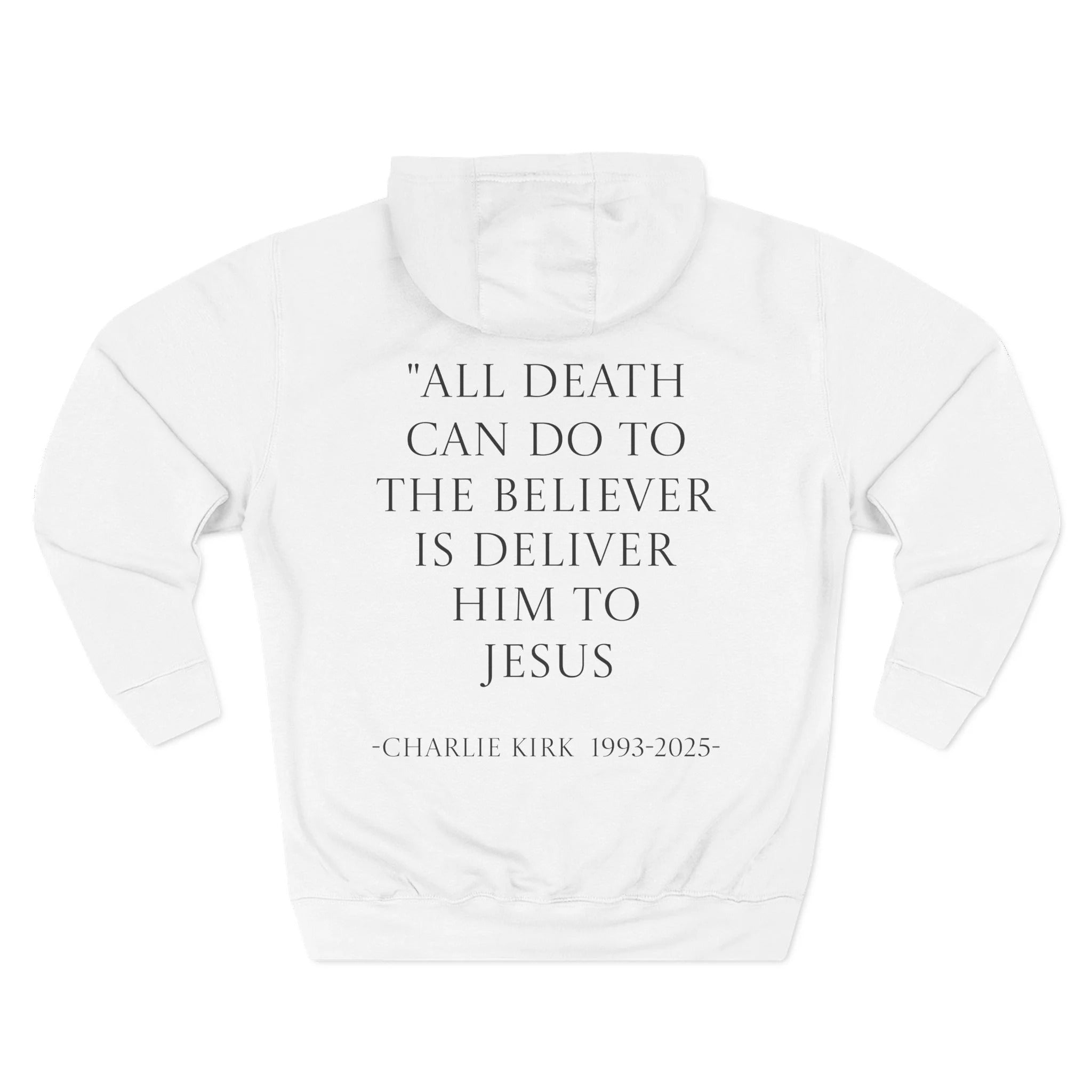 Charlie Kirk: A True Patriot Hoodie