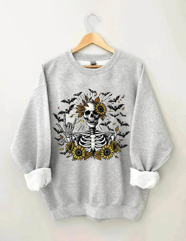 Spooky Skeleton Sweatshirt
