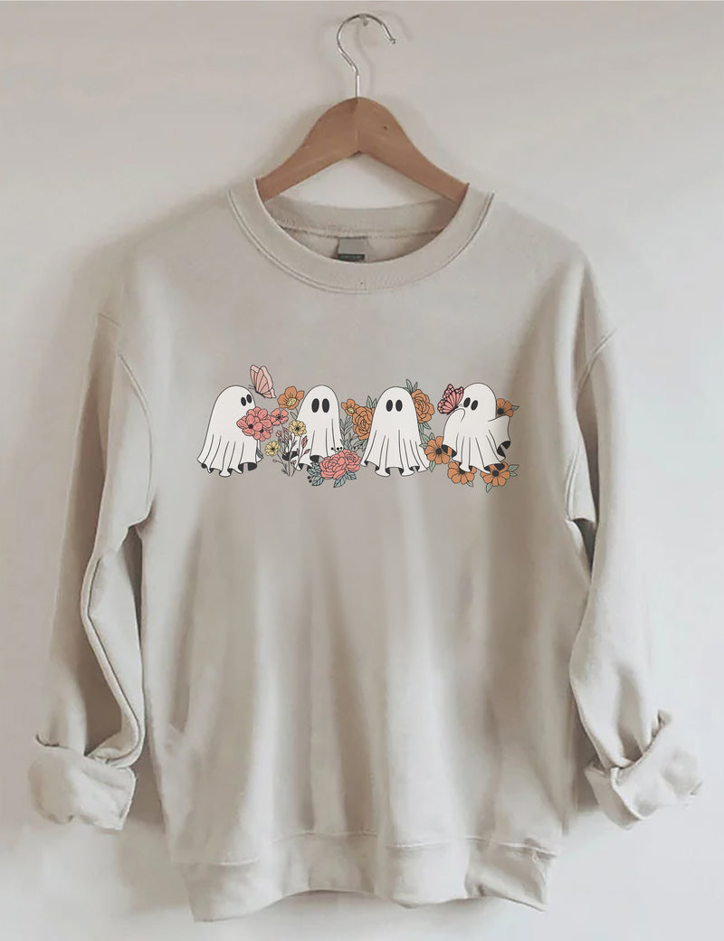 Floral Ghosts Sweatshirt