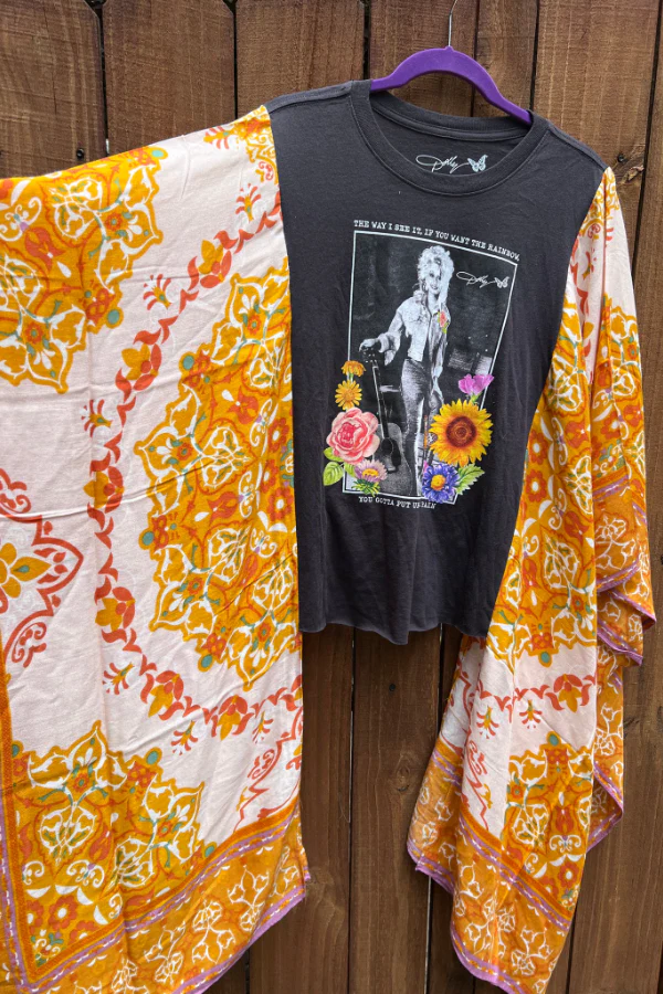 Dolly Parton Mix & Match Tee (No Patch)