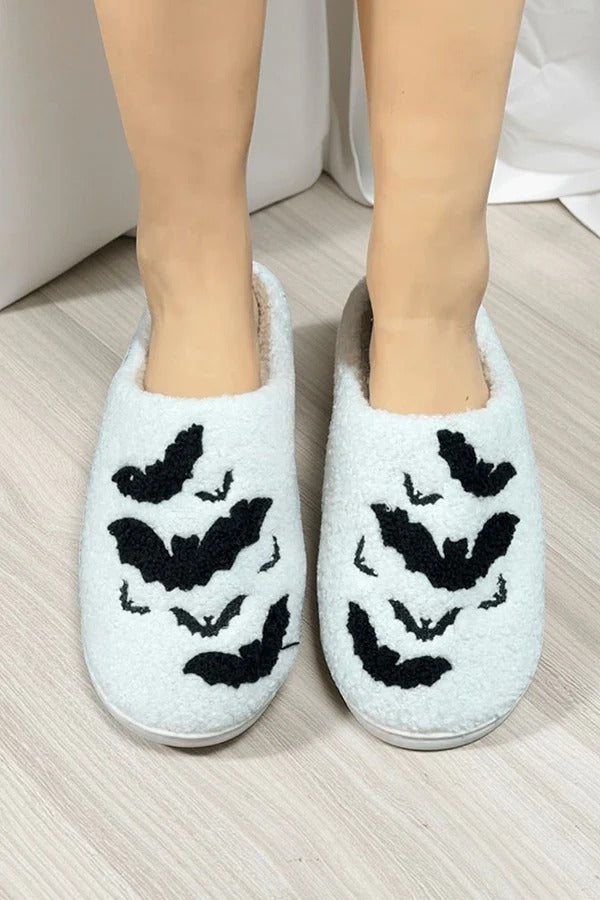 Halloween Suede-Texture Cotton Slippers