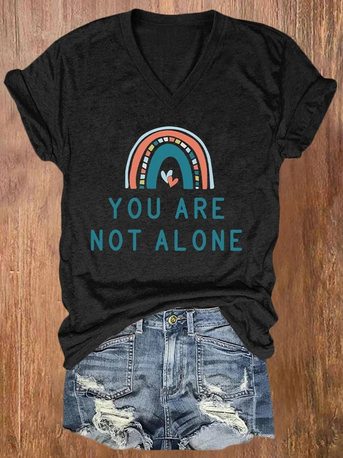 T-Shirt für Frauen zum Thema psychische Gesundheit