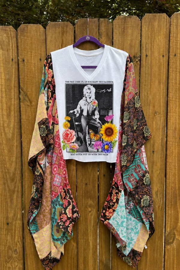 Dolly Parton V-neck Mix & Match Tee
