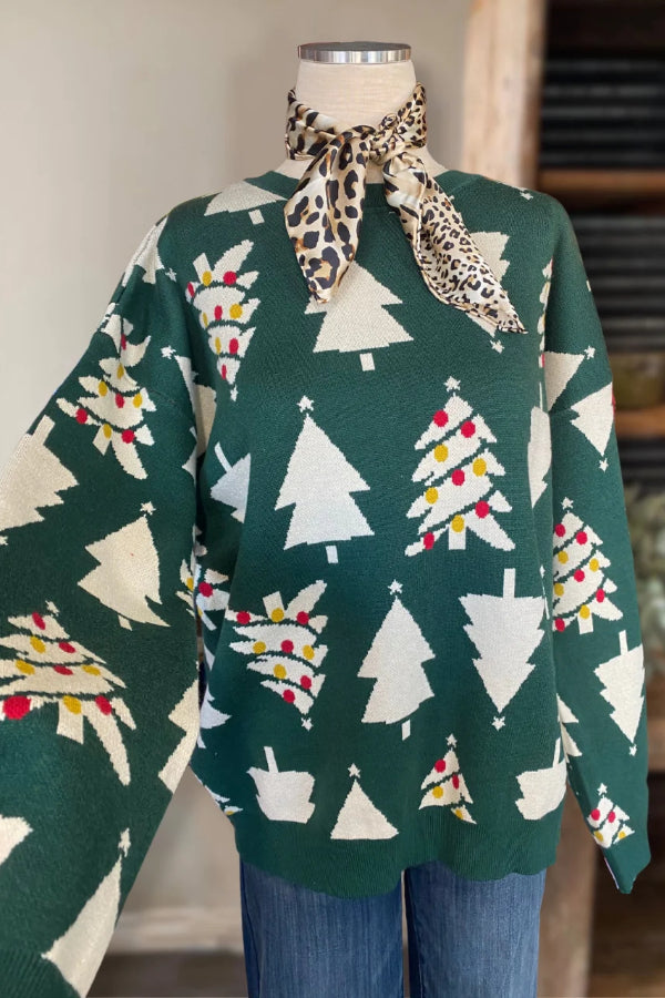 Christmas Tree Cozy Sweater