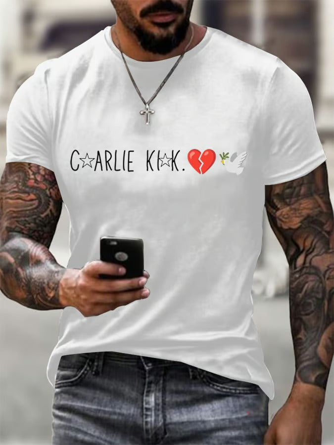 Men's Commemorative Printed T-Shirt
