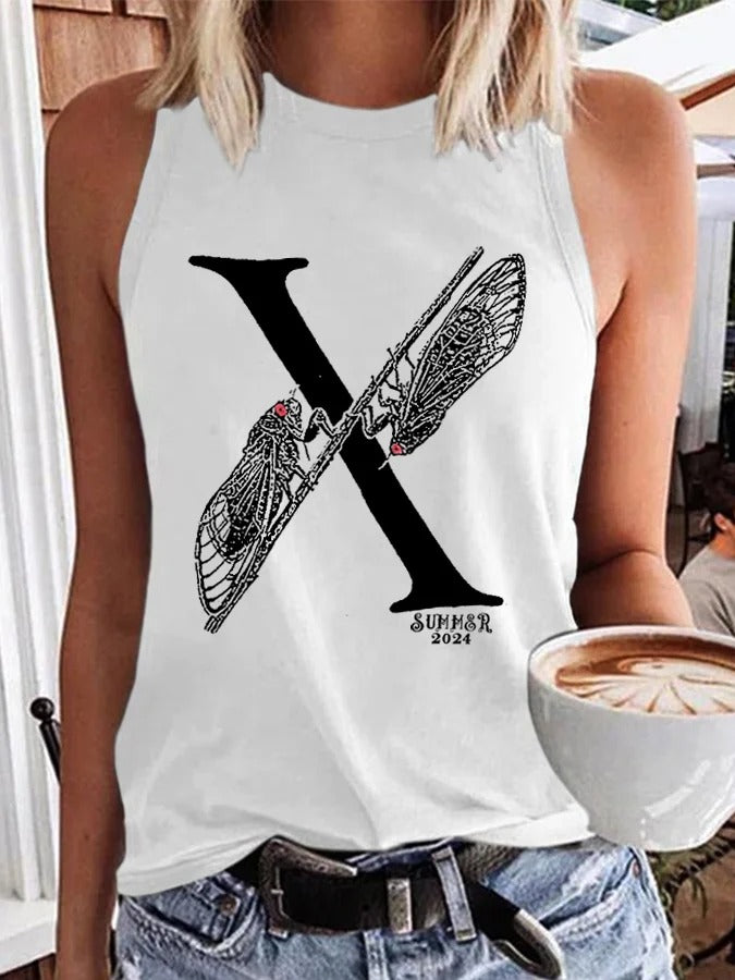 Women's Cicada Summer 2024 Printed Vest