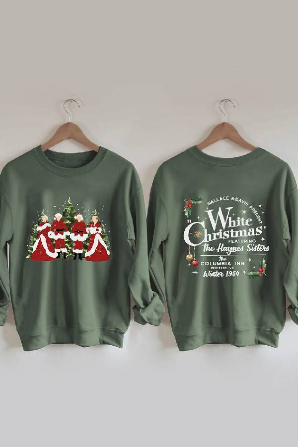 White Christmas Sweatshirt