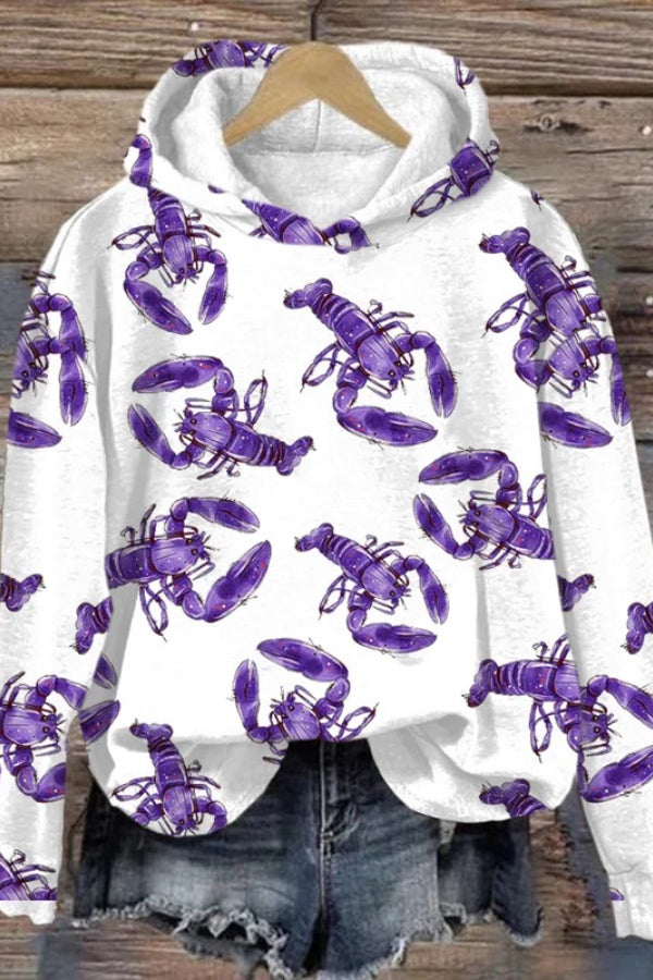 Sweat-shirt décontracté à manches longues et imprimé carnaval pour femme