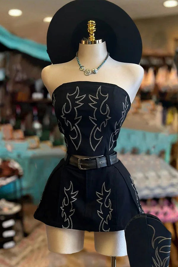 Vintage Western Minirock Set