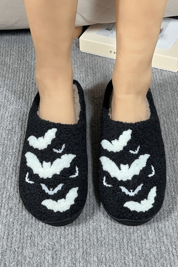 Halloween Suede-Texture Cotton Slippers