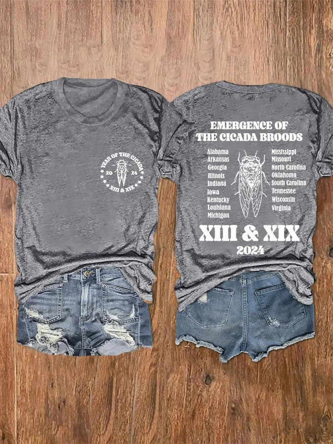 Women's Emergence Of The Cicada Broods 2024 Tee