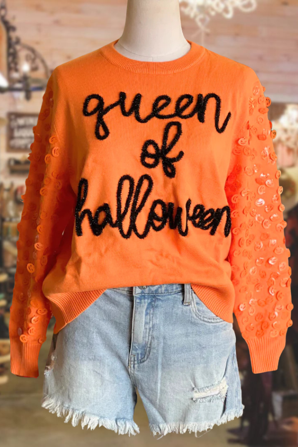 Queen Of Halloween Sweatshirt