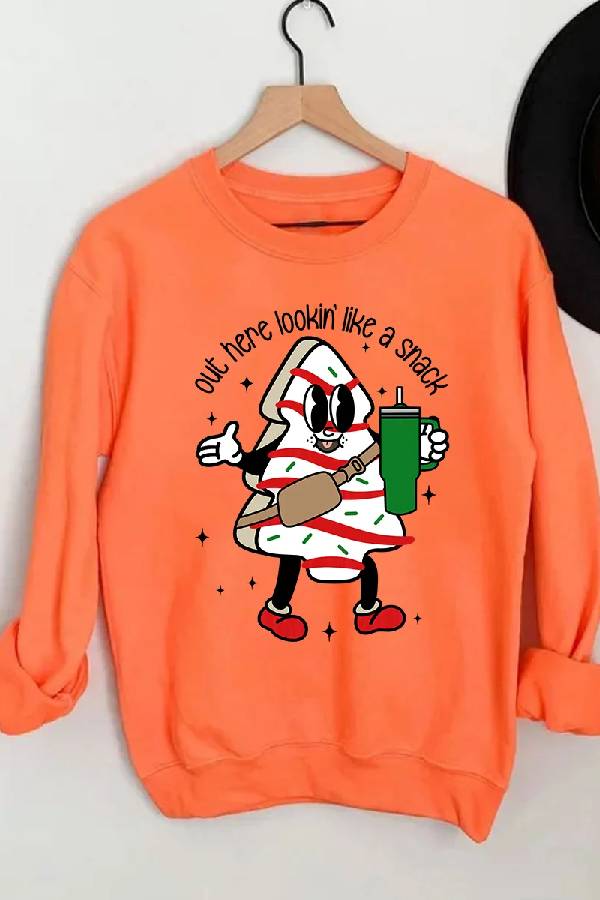 Boojee Weihnachtsbaumkuchen-Sweatshirt