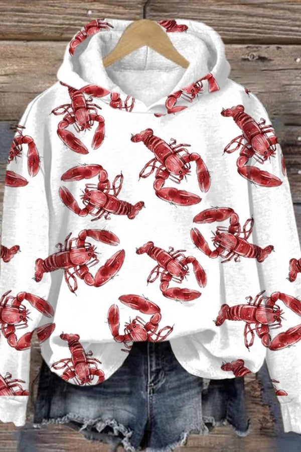 Sweat-shirt décontracté à manches longues et imprimé carnaval pour femme