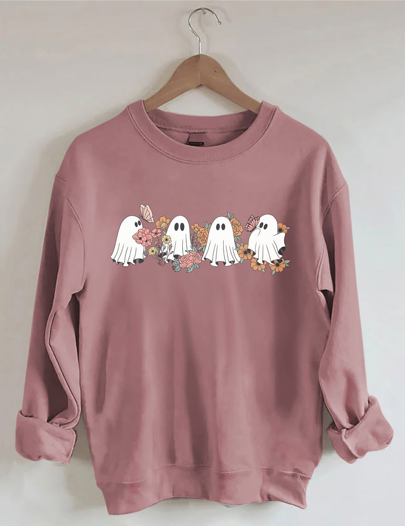Floral Ghosts Sweatshirt