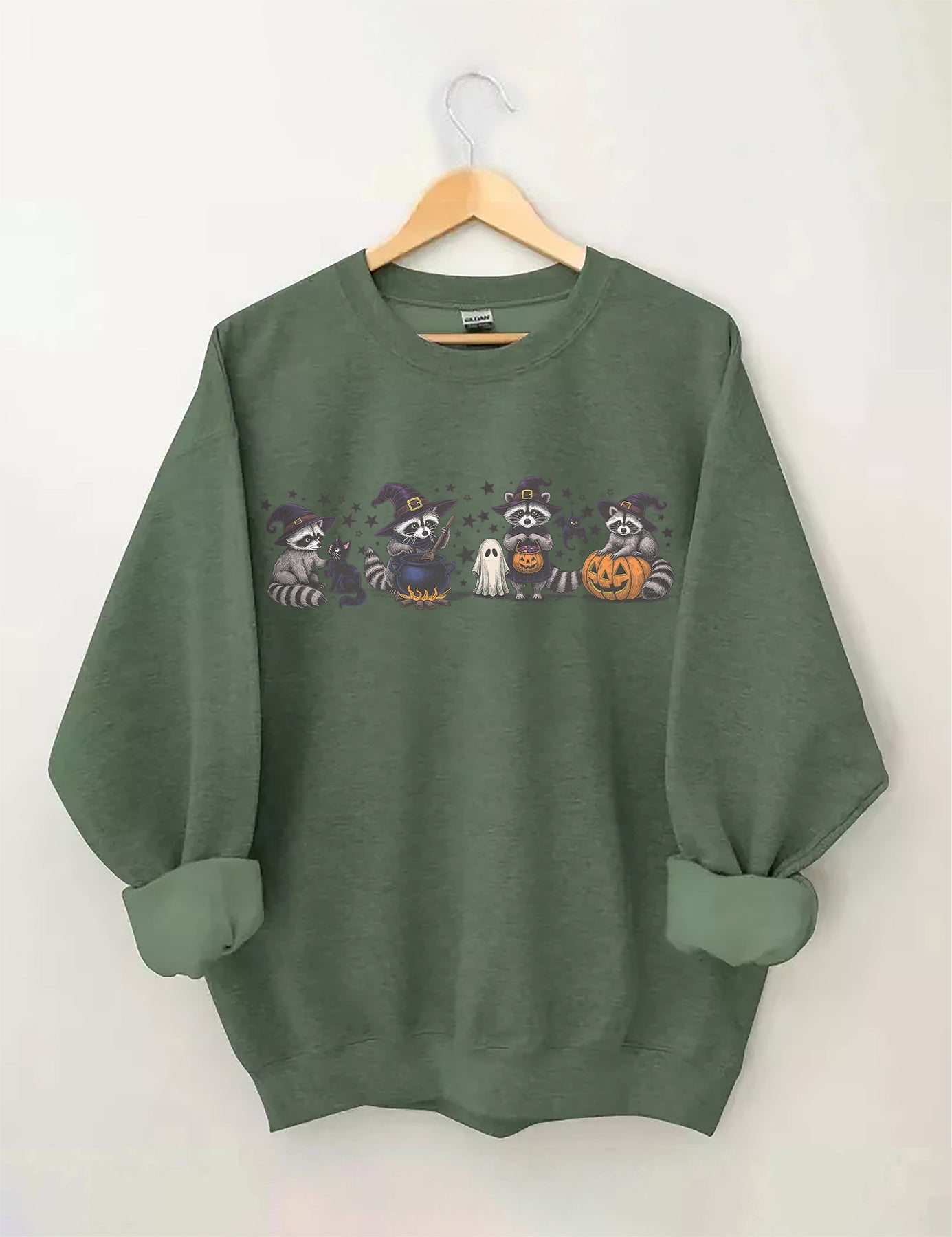 Raccoon Halloween Sweatshirt