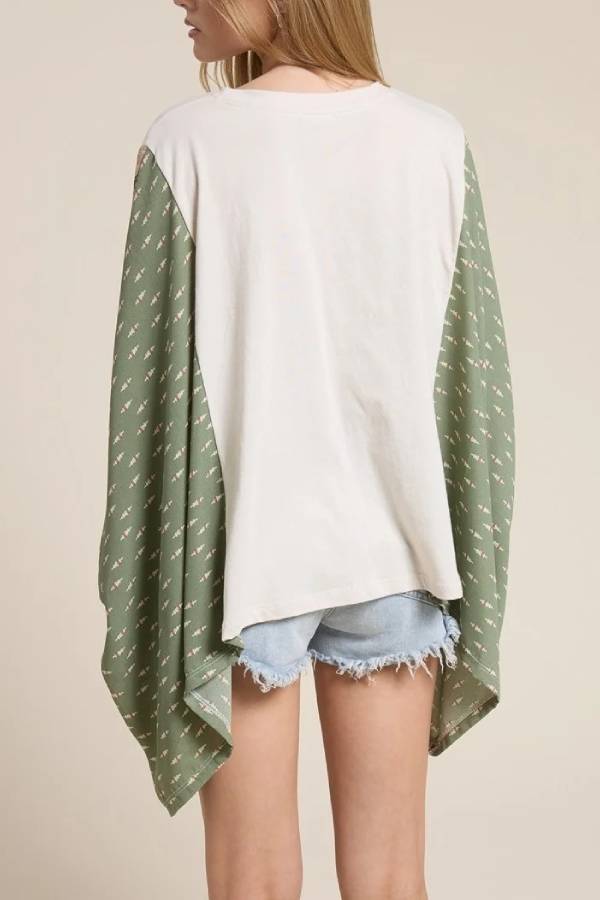 Zutter Graphic Kafton Top