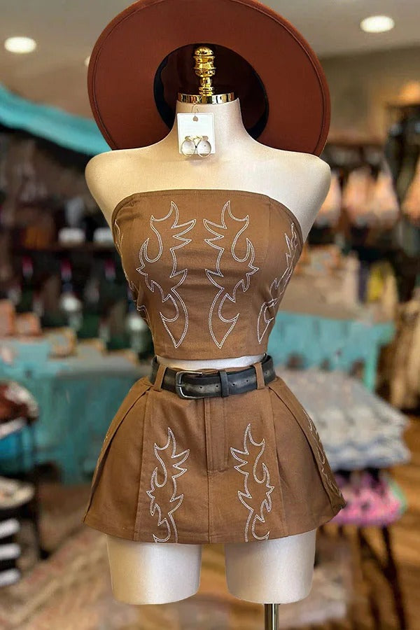 Vintage Western Minirock Set