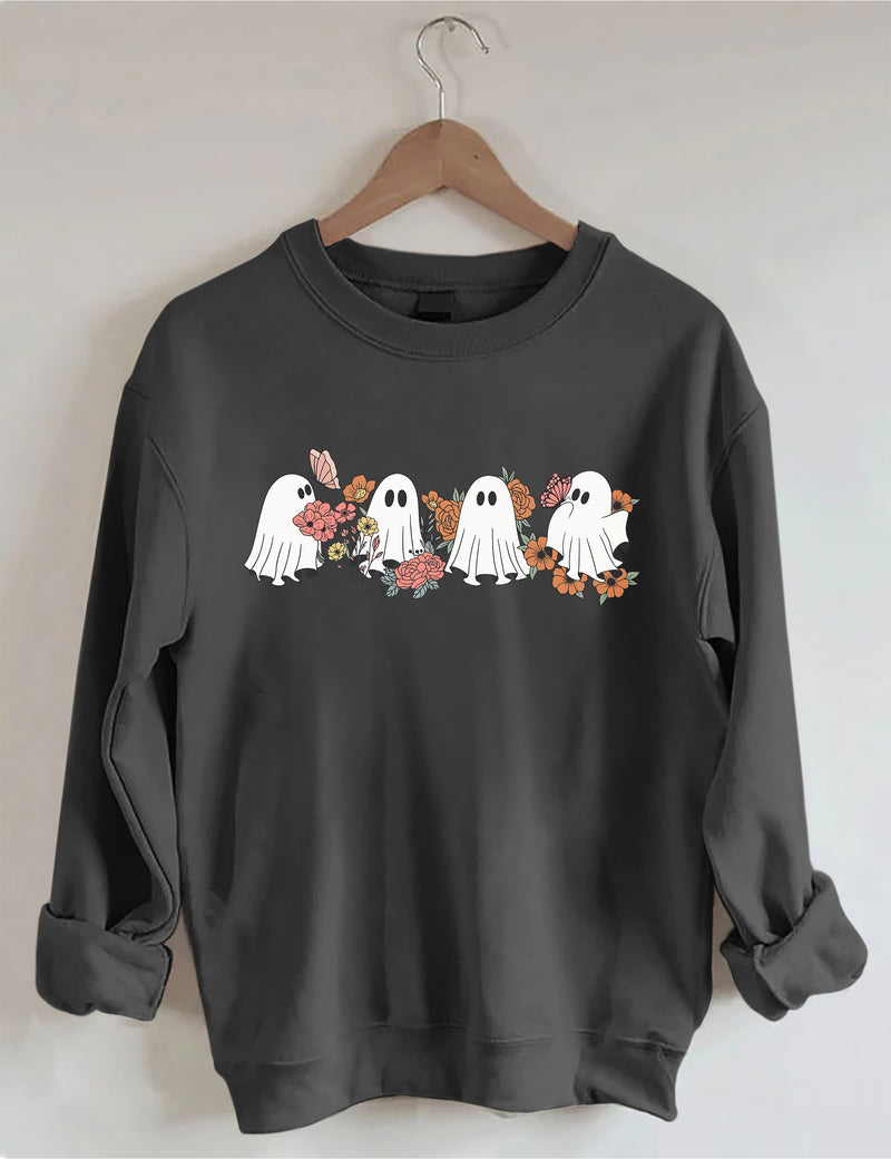 Floral Ghosts Sweatshirt
