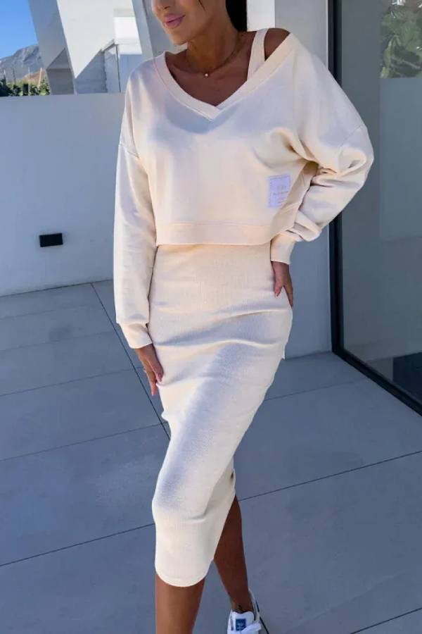 casual sweatshirt and dress set Regular price