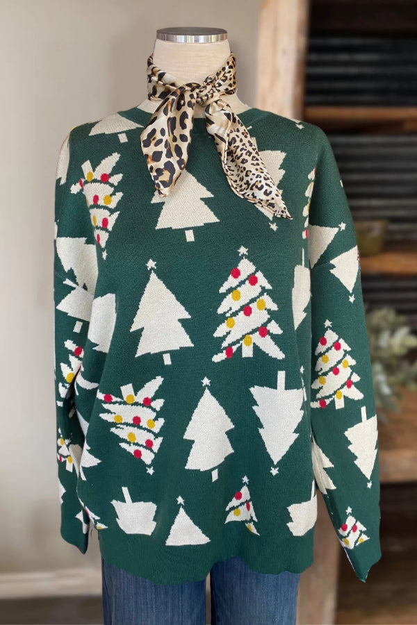 Christmas Tree Cozy Sweater