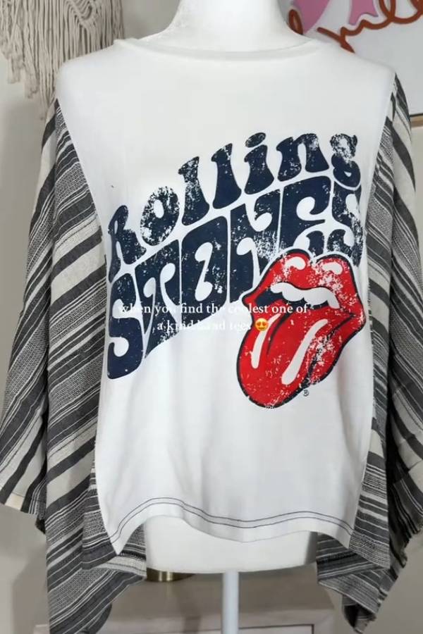 Vintage Rolling Stones Stripe Tee