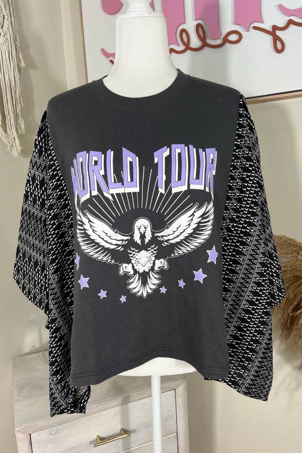 World Tour Eagle Batwing Top