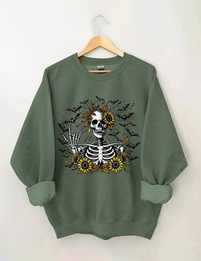 Spooky Skeleton Sweatshirt