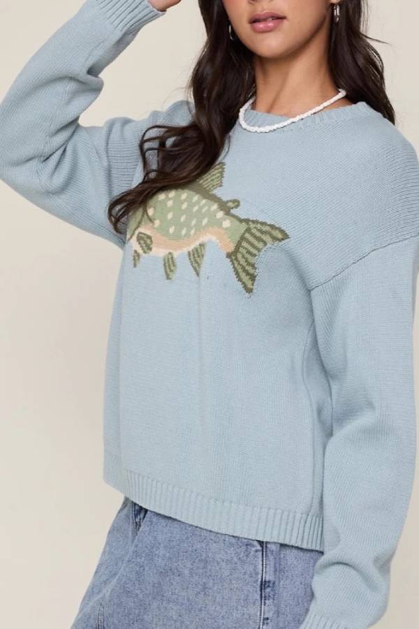 Gone Fishin Sweater