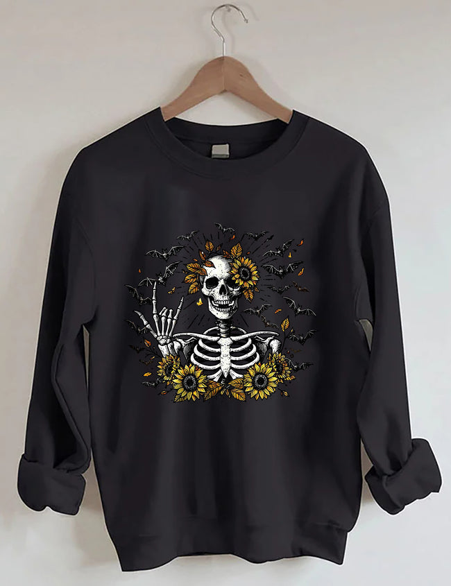 Spooky Skeleton Sweatshirt