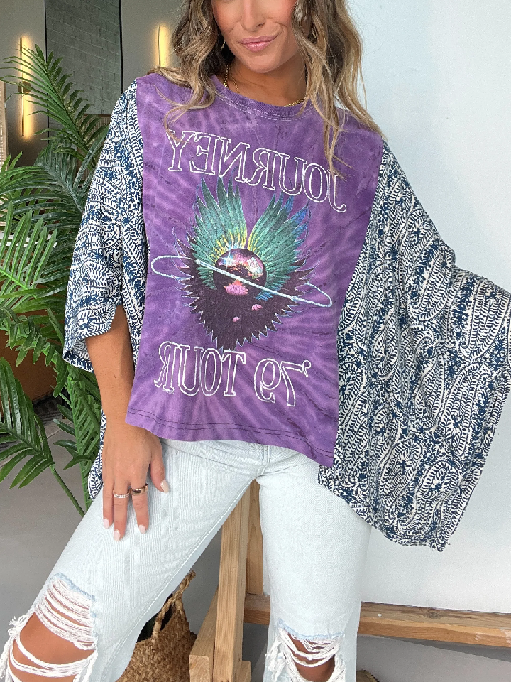 Journey Mix & Match T-Shirt Lila