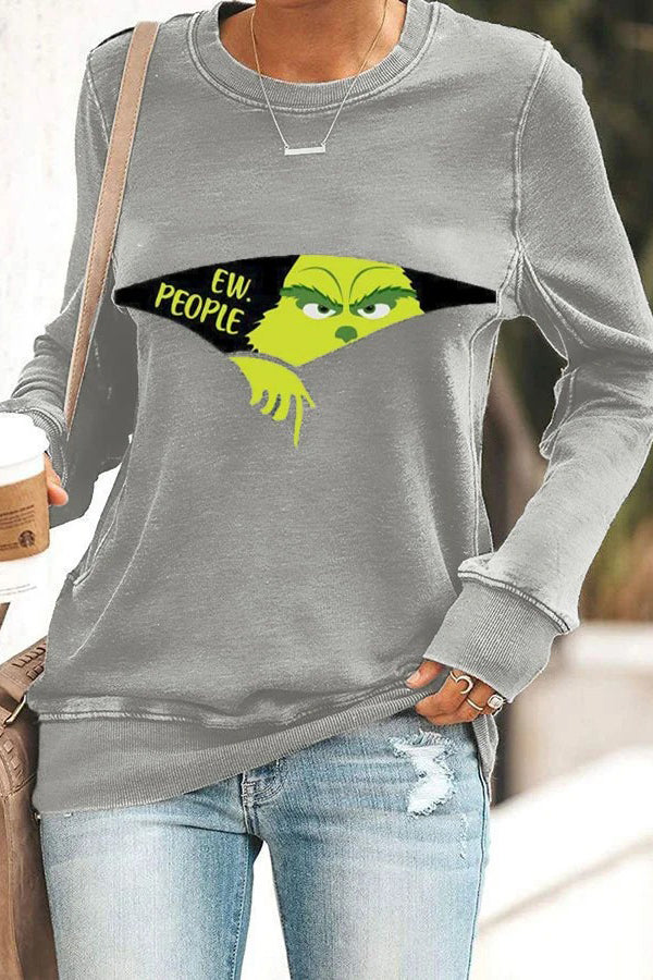 Women's EW People The Ginch Print Sweatshirt