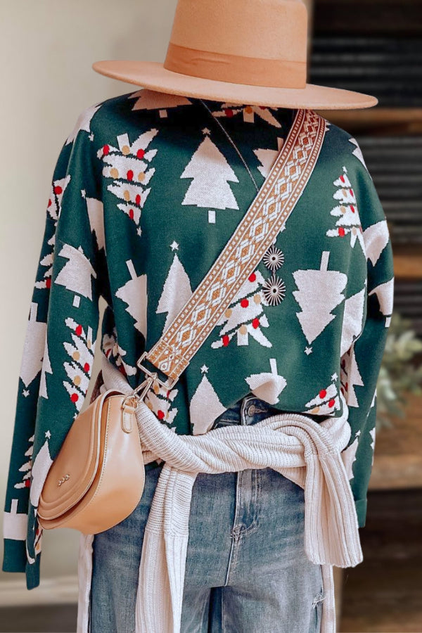 Christmas Tree Cozy Sweater