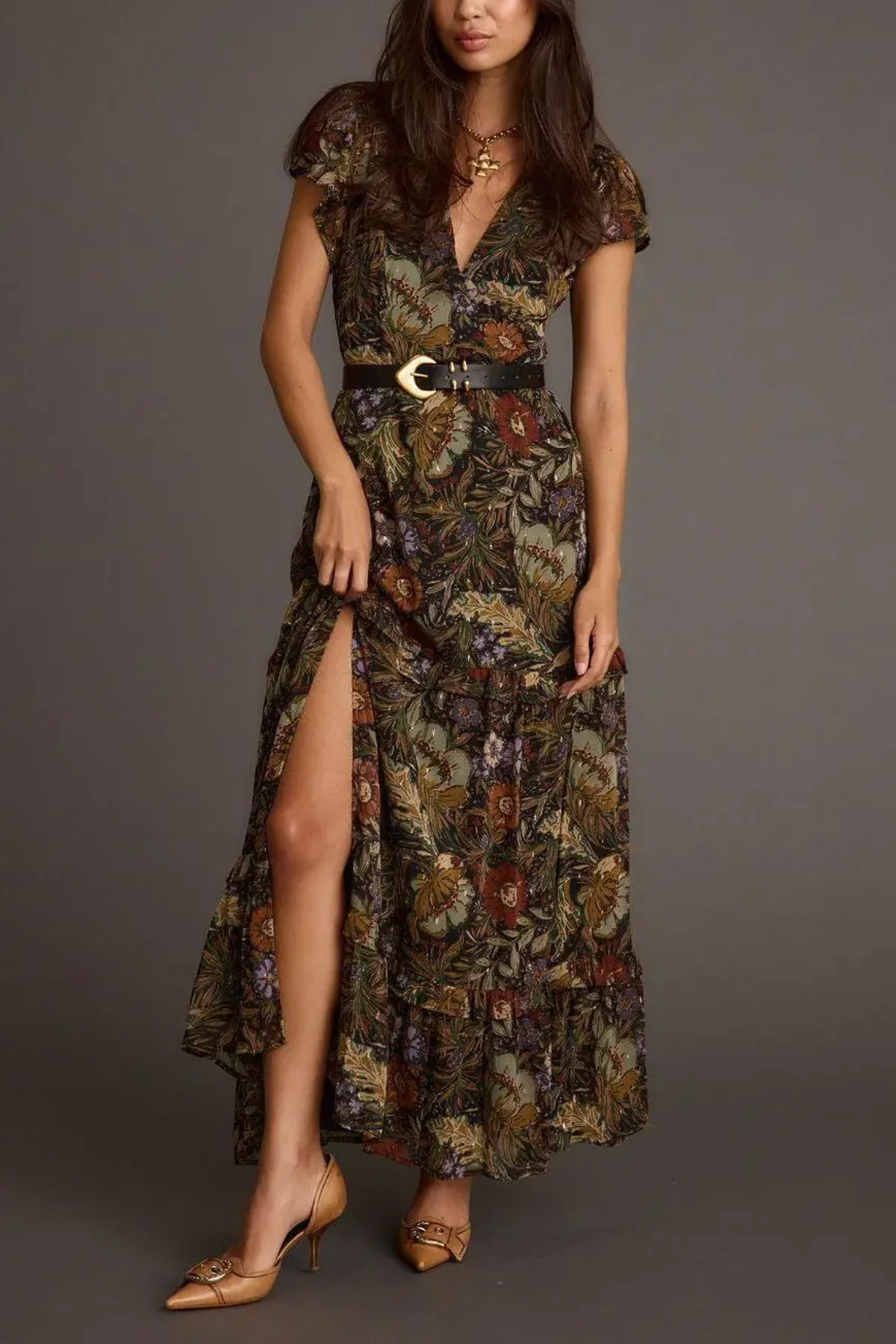 Sundance Floral Paisley Maxi Dress