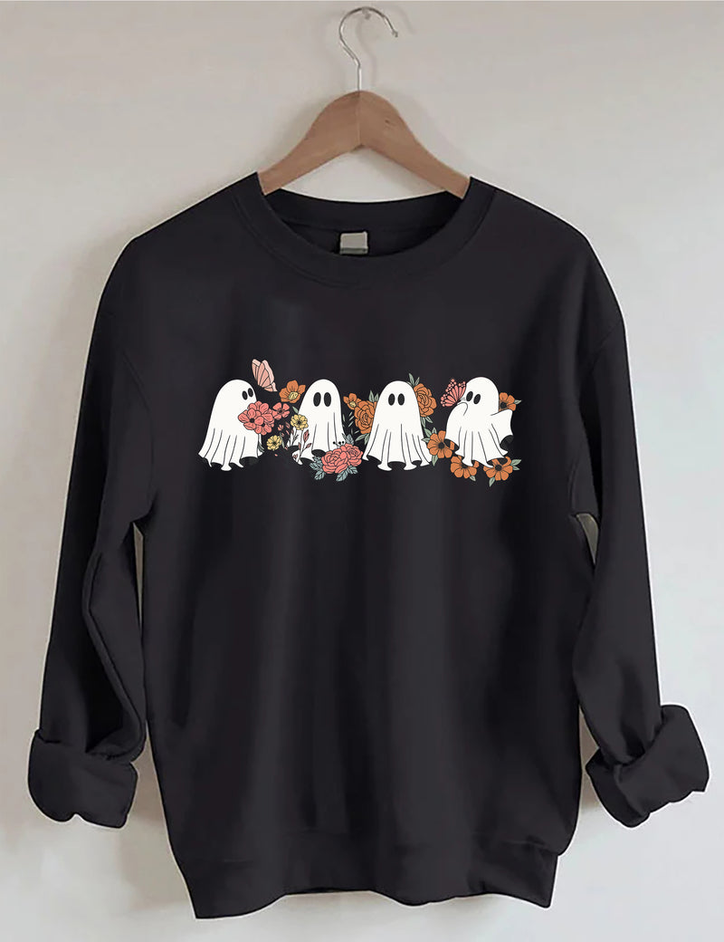 Floral Ghosts Sweatshirt