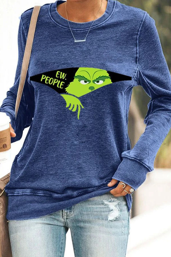 Women's EW People The Ginch Print Sweatshirt