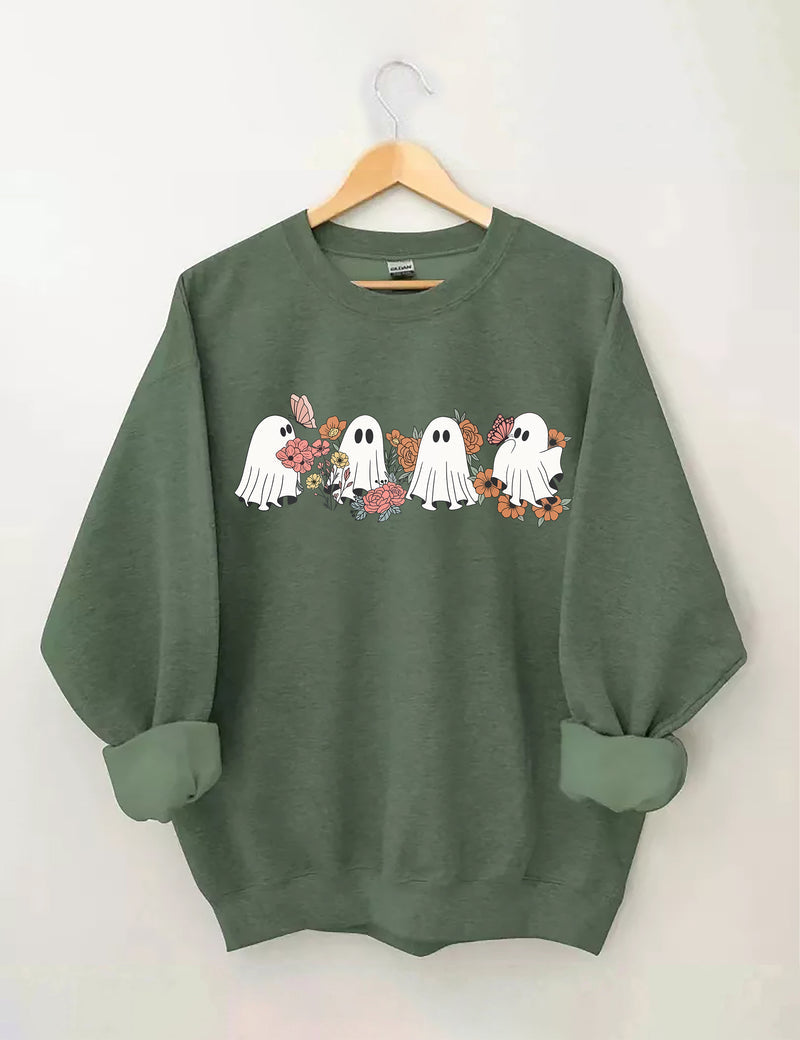 Floral Ghosts Sweatshirt