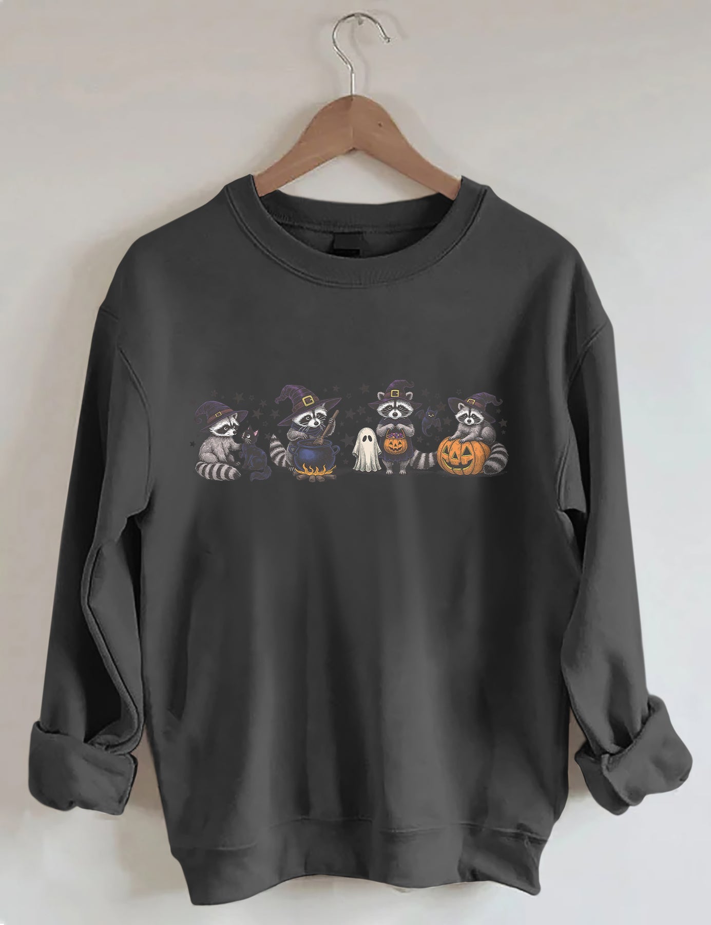 Raccoon Halloween Sweatshirt