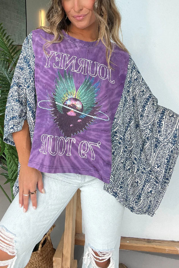 Journey Mix & Match T-Shirt Lila