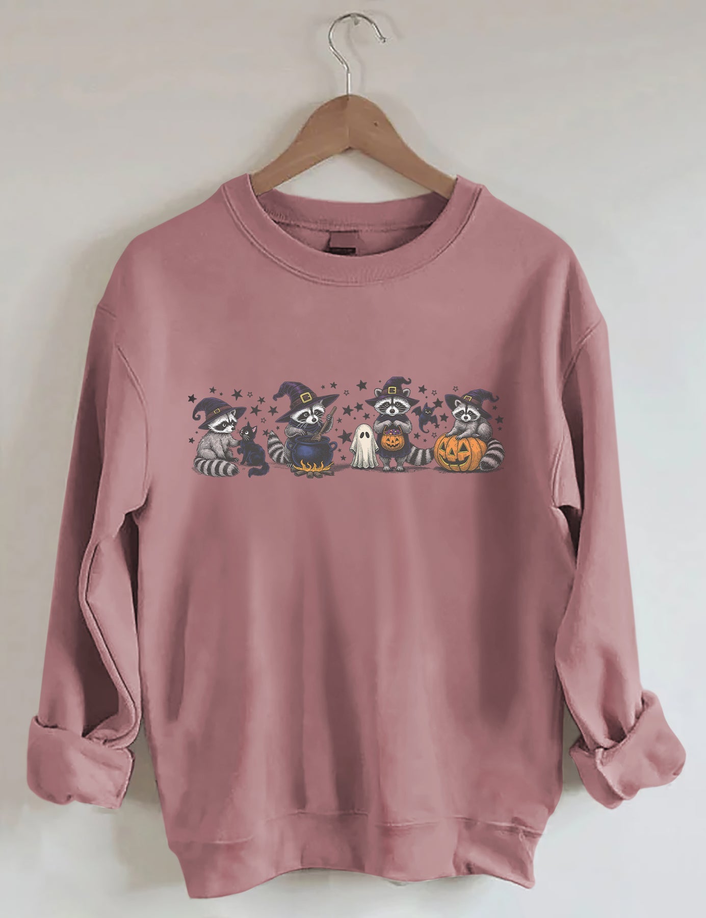 Raccoon Halloween Sweatshirt