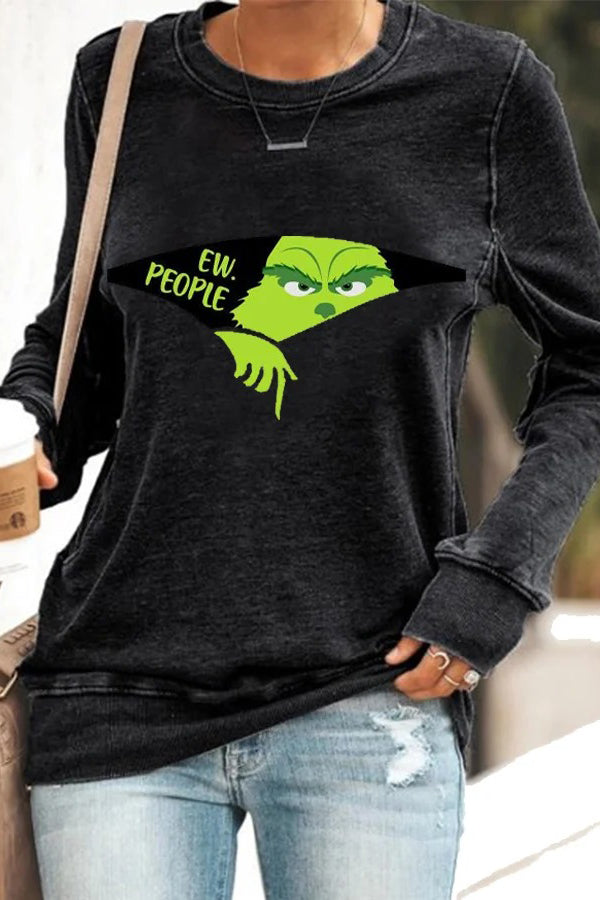 Women's EW People The Ginch Print Sweatshirt