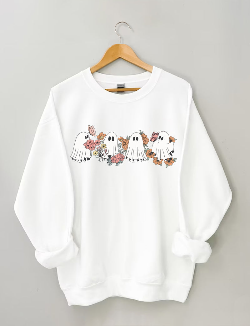 Floral Ghosts Sweatshirt