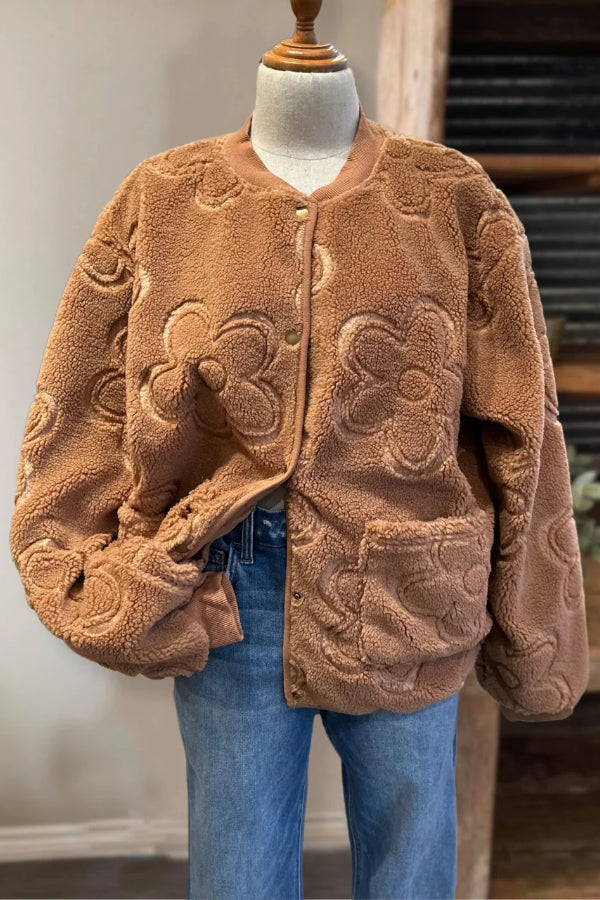 Blossom Bliss Teddyjacke