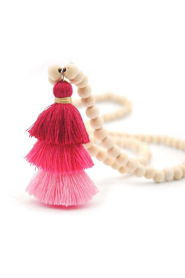 Colorful Tassel Necklace