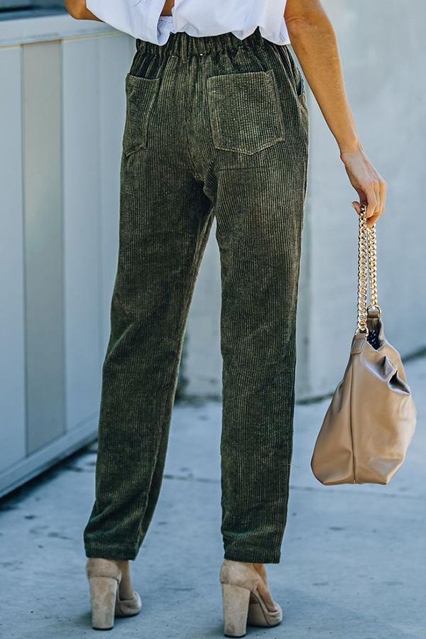 Cordhose mit Taschen