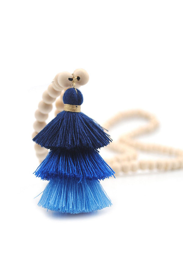 Colorful Tassel Necklace
